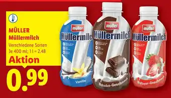 Lidl Müller müllermilch Angebot