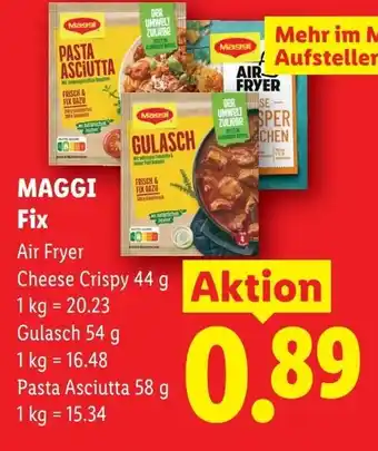 Lidl Maggi fix Angebot