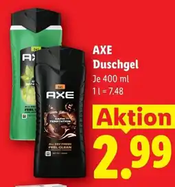 Lidl Axe duschgel Angebot