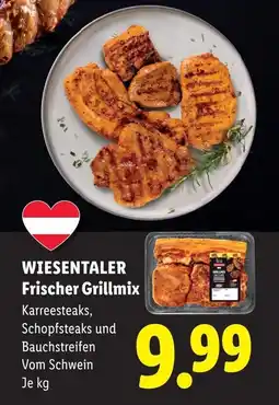 Lidl Wiesentaler frischer grillmix Angebot