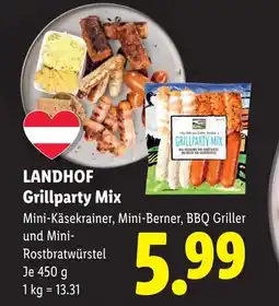 Lidl Landhof grillparty mix Angebot