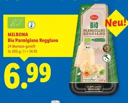 Lidl Milbona bio parmigiano reggiano Angebot