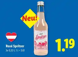 Lidl Rosé spritzer Angebot