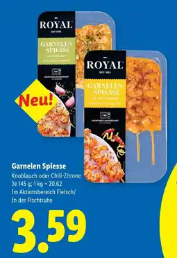 Lidl Garnelen spiesse Angebot