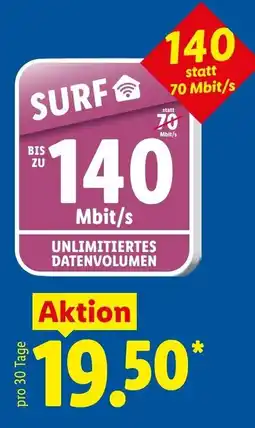 Lidl Unlimitiertes datenvolumen Angebot