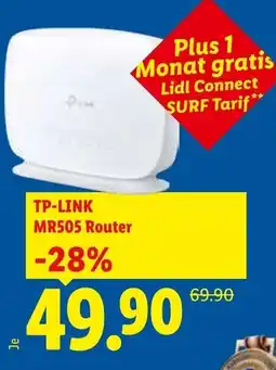 Lidl Tp-link mr505 router Angebot