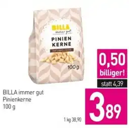 Sutterlüty Billa immer gut pinienkerne Angebot