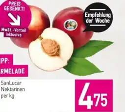 Sutterlüty SanLucar Nektarinen Angebot