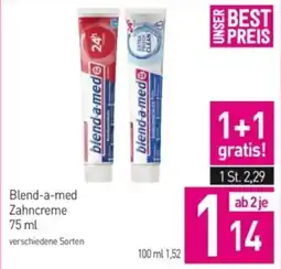 Sutterlüty Blend-a-med Zahncreme Angebot
