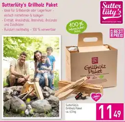 Sutterlüty Sutterlüty's grillholz paket Angebot