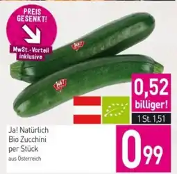 Sutterlüty Ja! natürlich bio zucchini Angebot