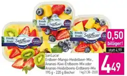 Sutterlüty Sanlucar erdbeer-mango-heidelbeer-mix, ananas-kiwi-erdbeere-mix oder ananas-heidelbeere-erdbeere-mix Angebot