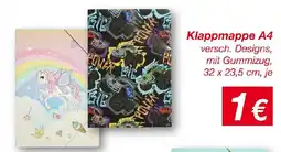 KiK Klappmappe A4 Angebot