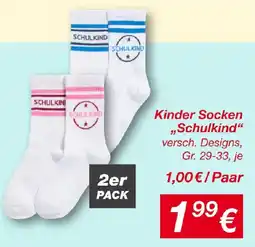 KiK Kinder socken schulkind Angebot