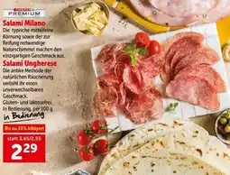 Interspar Salami Milano Salami Ungherese Angebot
