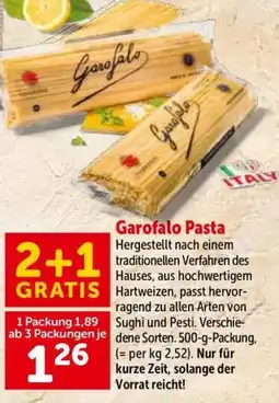Interspar Garofalo Pasta Angebot
