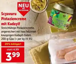 Interspar Scyavuru pistaziencreme mit kadayif Angebot