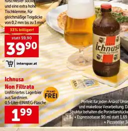 Interspar Ichnusa Non Filtrata Angebot