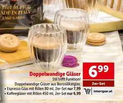 Interspar Doppelwandige gläser Angebot