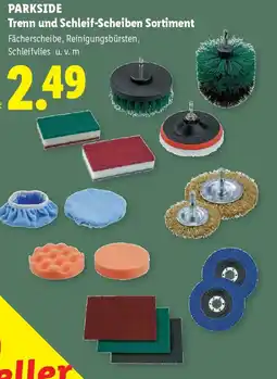 Lidl Parkside trenn und schleif-scheiben sortiment Angebot