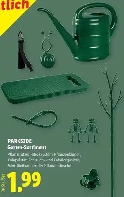 Lidl Parkside garten-sortiment Angebot
