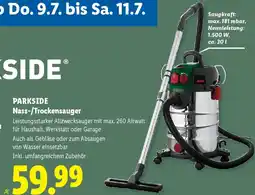 Lidl Parkside nass-/trockensauger Angebot