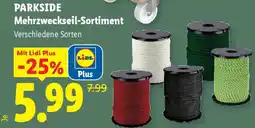 Lidl Parkside mehrzweckseil-sortiment Angebot