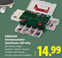 Lidl Parkside feinbohrschleifer- zubehörsatz, 349-teilig Angebot