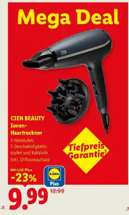 Lidl Cien beauty ionen- haartrockner Angebot