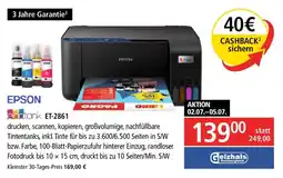 Pagro Diskont EPSON edotank ET-2861 Angebot