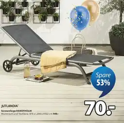 JYSK Jutlandia sonnenliege hanstholm Angebot