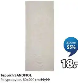JYSK Teppich sandfiol Angebot