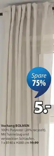 JYSK Vorhang bolmen Angebot
