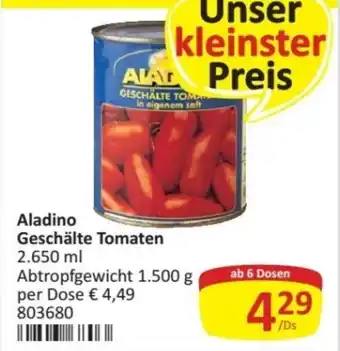 Aladino Geschälte Tomaten