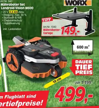 Mähroboter Set Landroid Vision M600