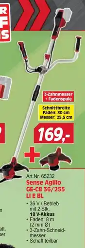 Zgonc Art.Nr. 65232 Sense Agillo GE-CB 36/255 Angebot