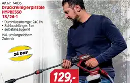 Zgonc Druckreinigerpistole hypresso 18/24-1 Angebot