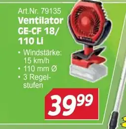 Zgonc Art.nr. 79135 ventilator ge-cf 18/ 110 li Angebot