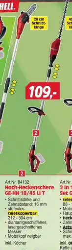Zgonc Art.Nr. 84132 Hoch-Heckenschere GE-HH 18/45 LI T Angebot