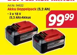 Zgonc Art.Nr. 94632 Akku Doppelpack (5,2 Ah) Angebot
