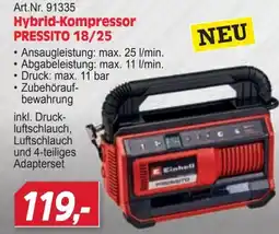 Zgonc Art.Nr. 91335 Hybrid-Kompressor PRESSITO 18/25 Angebot