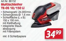 Zgonc Art.Nr. 86132 Multischleifer TE-OS 18/150 Li Angebot