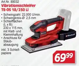 Zgonc Art.Nr. 89032 Vibrationsschleifer TE-OS 18/230 Li Angebot