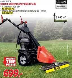 Zgonc Art.Nr. 72834 Benzin-Balkenmäher BMS196-88 Angebot