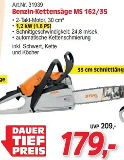 Zgonc Art.Nr. 31939 Benzin-Kettensäge MS 162/35 Angebot