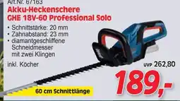 Zgonc Art.Nr. 67163 Akku-Heckenschere GHE 18V-60 Professional Solo Angebot