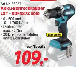 Zgonc Art.Nr. 66237 Akku-Bohrschrauber LXT-DDF487Z Solo Angebot