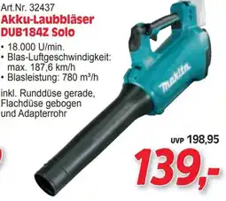 Zgonc Art.Nr. 32437 Akku-Laubbläser DUB184Z Solo Angebot