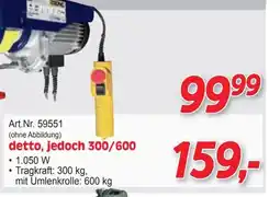Zgonc Art.Nr. 59551 (ohne Abbildung) detto, jedoch 300/600 Angebot