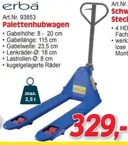 Zgonc erba Art.Nr. 93853 Palettenhubwagen Angebot
